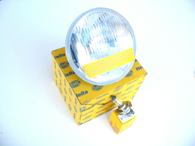 H7 H4 HELLA - HEADLIGHT ROUND H4 HELLA GERMAN